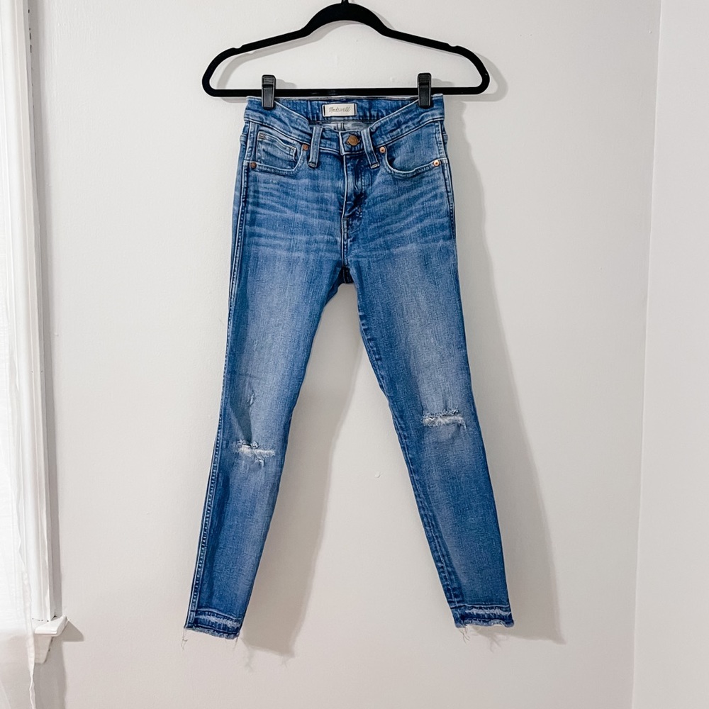 Madewell 9” High skinny jeans